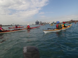 Forget the long drive “Up North.” A growing number of metro Detroiters know the best paddling is right here on the Detroit River. (Photo: Riverside Kayak Connection)