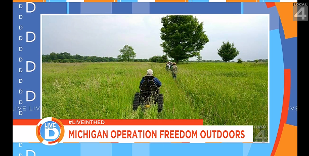 Helping wounded veterans enjoy the outdoors